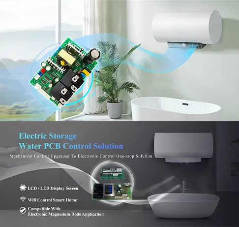Application of Storage Electric Water Heater Control Board
