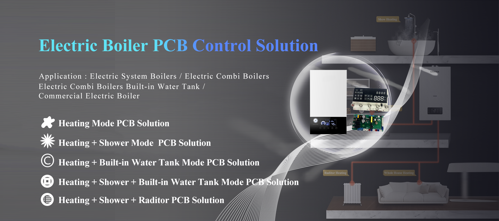 Electric Boiler Control Board